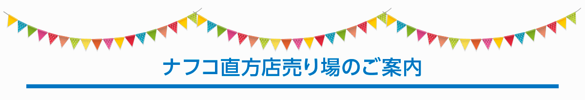 ナフコ直方店売り場のご案内